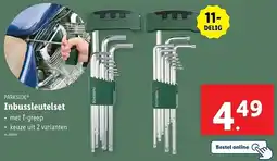 Lidl Parkside Inbussleutelset aanbieding