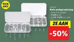 Lidl Parkside Klein werkgereedschap aanbieding