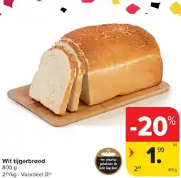 Carrefour Market Wit tijgerbrood aanbieding