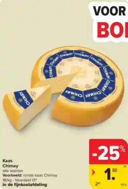 Carrefour Market Chimay kaas aanbieding