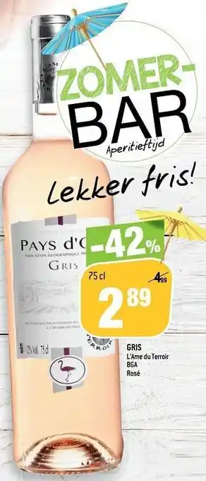 Gris l`ame du terroir bga rosé