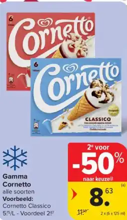 Carrefour Market Cornetto gamma aanbieding