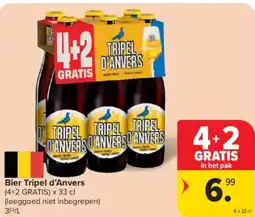 Carrefour Market Tripel d'Anvers bier aanbieding