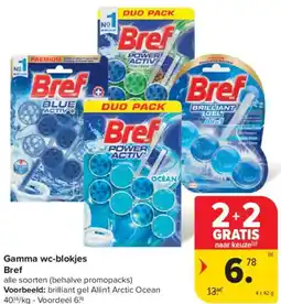 Carrefour Market Bref Gamma wc-blokjes aanbieding
