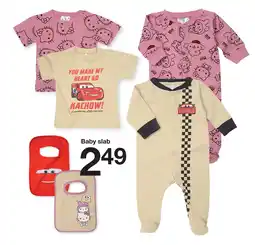 Zeeman Baby slab aanbieding