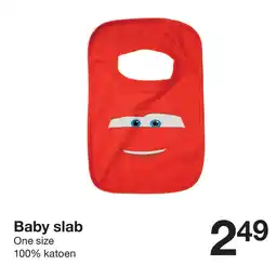 Zeeman Baby slab aanbieding