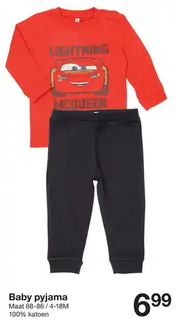 Zeeman Baby pyjama aanbieding