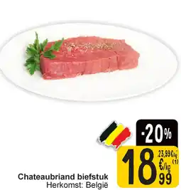 Cora Chateaubriand biefstuk aanbieding