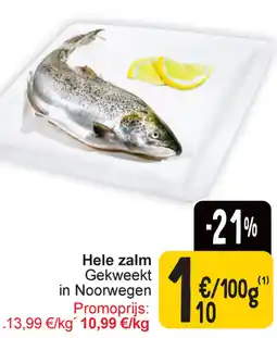 Cora Hele zalm aanbieding