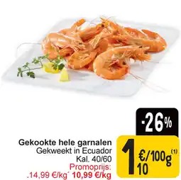 Cora Gekookte hele garnalen aanbieding