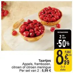 Cora Taartjestuks aanbieding