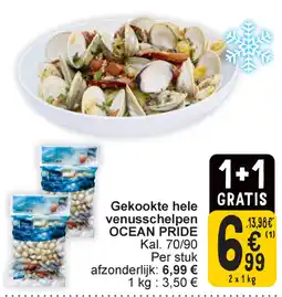 Cora Gekookte hele venusschelpen ocean pride aanbieding