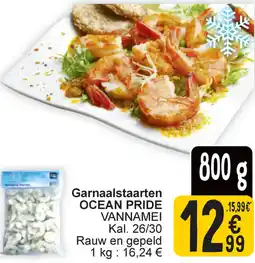 Cora Garnaalstaarten ocean pride vannamei kal 26/30 aanbieding