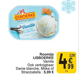 Cora Ijsboerke roomijs aanbieding