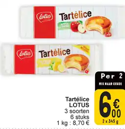 Cora Lotus Tartélice aanbieding