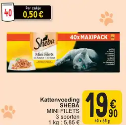 Cora Sheba Mini Filets Kattenvoeding aanbieding