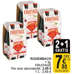 Cora Rodenbach + lg. fruitage aanbieding