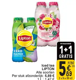 Cora Lipton Iced tea aanbieding