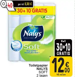Cora Nalys soft toiletpapier aanbieding