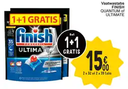 Cora Finish vaatwastabs aanbieding