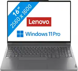 Coolblue Lenovo ThinkBook 16p G5 IRX 21N50017MB Azerty aanbieding