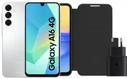 Coolblue Samsung Galaxy A16 128GB Wit 4G + Accessoirepakket aanbieding