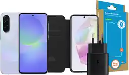 Coolblue Samsung Galaxy A36 128GB Paars 5G + Compleet Accessoirepakket aanbieding