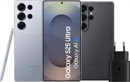Coolblue Samsung Galaxy S25 Ultra 256GB Zilver 5G + Accessoirepakket aanbieding