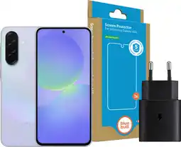 Coolblue Samsung Galaxy A36 128GB Paars 5G + Basis Accessoirepakket aanbieding