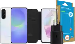 Coolblue Samsung Galaxy A36 256GB Wit 5G + Compleet Accessoirepakket aanbieding