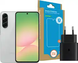 Coolblue Samsung Galaxy A56 256GB Grijs 5G + Basis Accessoirepakket aanbieding