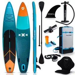 Decathlon Opblaasbaar SUP-board met accessoires THUNDER STORME 365cm aanbieding