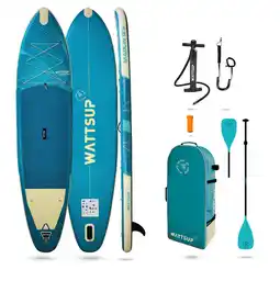 Decathlon SUP Opblaasbaar Duo MARLIN Dropstitch 378x89x15cm 12'5x35x6” aanbieding