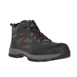 Decathlon Veiligheidslaarzen voor heren (As / Rood) aanbieding