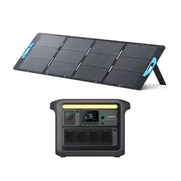 Decathlon KIT Anker SOLIX C1000X Powerstation met 200W zonnepaneel aanbieding