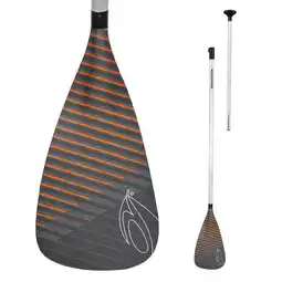 Decathlon Verstelbare SUP Peddel in 2 delen (160–220 cm) – Instinct Oranje aanbieding