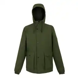 Decathlon Bayano II Waterdichte Jas Heren (Donkere Khaki) aanbieding