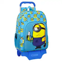 Decathlon Schoolrugzak met Wielen Minions Minionstatic Polyester aanbieding