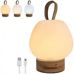Decathlon Campinglamp Gnista - oplaadbaar - USB-C - 3 lichtkleuren aanbieding