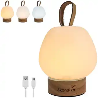 Decathlon Campinglamp Gnista - oplaadbaar - USB-C - 3 lichtkleuren aanbieding