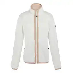 Decathlon Dames Elzie Full Zip Fleecejack (Blanc De Blanc) aanbieding