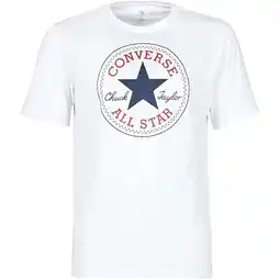 Decathlon T-shirt Converse Chuck Patch Core, Wit, Uniseks aanbieding