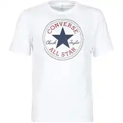 Decathlon T-shirt Converse Chuck Patch Core, Wit, Uniseks aanbieding