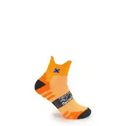 Decathlon Enkelsokken voor hardlopen 15 cm – kleur ORANJE FLUO aanbieding