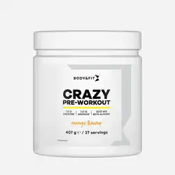 Decathlon Crazy Pre-Workout - Pre Workout - Orange Sensation - 407 gram aanbieding