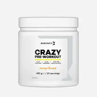 Decathlon Crazy Pre-Workout - Pre Workout - Orange Sensation - 407 gram aanbieding