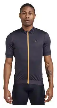 Decathlon Craft Core Essence Short Sleeve Jersey Sand Zwart aanbieding