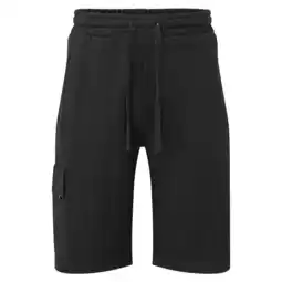 Decathlon Heren Cargo Pocket Sweat Shorts (Zwart) aanbieding