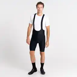 Decathlon Fietskuitbroek Baanwielrennen Heren Bib Straps Padding aanbieding