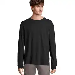 Decathlon Unisex volwassen Pioneer Tshirt met lange mouwen (Diep zwart) aanbieding